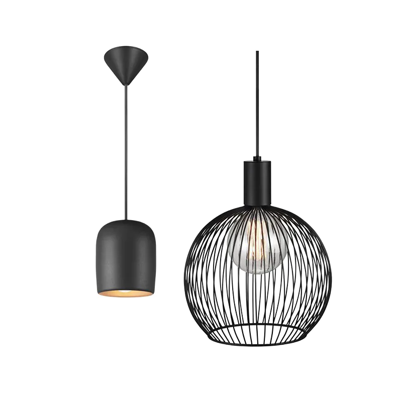Lampade a sospensione nere