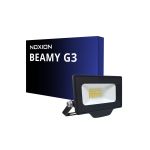 Noxion Proiettore LED Beamy G3.1 Nero 10W 1100lm 100D - 840 Bianco Freddo | IP65 - Simmetrico 