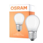 Osram Classic LED E27 Sferica Filamento Ghiaccio 5.5W 806lm - 827 Bianco Molto Caldo | Sostitutiva 60W