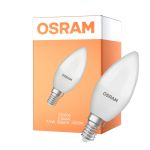 Osram Classic LED E14 Candela Ghiaccio 7.5W 806lm - 840 Bianco Freddo | Sostitutiva 60W