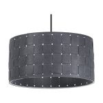 Ledvance Decor Felt Weaving Luce Pendente 380 Scuro Grigio | Adatto per E27