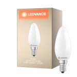 Ledvance Classic LED E14 Candela Ghiaccio 5.9W 806lm - 827 Bianco Molto Caldo | Dimmerabile - Sostitutiva 60W