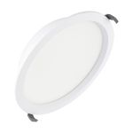 Ledvance Downlight LED Comfort Opale Aluminium Bianca 42W 5000lm 180D - 930-940 CCT | 265mm - Ritaglio 250mm - IP44 - Miglior Resa Cromatica - Zigbee Dimmerabile 