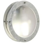 Nordlux Malte Luce Da Parete Acciaio Zincato Grigio | 240mm - IP54 - Adatto per E27