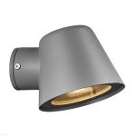 Nordlux Aleria Luce Da Parete Metallo Grigio | IP44 - Adatto per GU10