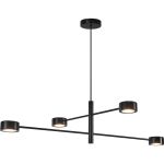 Nordlux Luce pendente Clyde 20W 827 350lm 120D Nero - Metallo | Dimmerabile - Bianco Molto Caldo