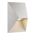 Nordlux Pontio 15 Luce Da Parete Aluminium Bianca | Adatto per 1x GU10