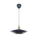 Nordlux Bretagne 38 Luce Pendente Metallo Grigio | Adatto per 1x G9