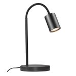Nordlux Lampada Da Tavolo Explore Metallo e Ceramic Nero | Adatto per 1x GU10