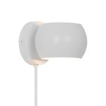 Nordlux Belir Luce Da Parete Metallo Bianca | Adatto per 1x G9