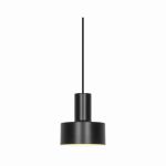 Nordlux Matis Luce Pendente Metallo Nero | 125mm - Adatto per E27