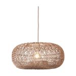Good&Mojo Luce Pendente Arizona Rattan Natural S | Adatto per 1x E27 