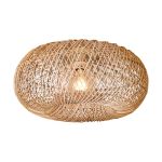Good&Mojo Luce da soffitto Arizona Rattan Natural S | Adatto per 1x E27 