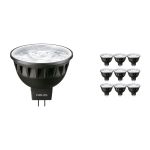 Confezione Multipack 10x Philips Master LED Faretti GU5.3 MR16 6.7W 420lm 36D - 927 Bianco Molto Caldo | Miglior resa cromatica - Dimmerabile - Sostitutiva 35W