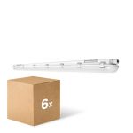 Confezione Multipack 6x Ledvance Stagna LED Stagna 46W 6400lm - 865 Luce Del Giorno | 150cm