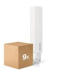Confezione Multipack 9x Philips CorePro PL-C LED 8.9W 1100lm - 840 Bianco Freddo | 2-Pin - Sostitutiva 26W