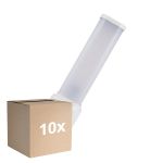 Confezione Multipack 10x Osram Dulux-D LED 5W 600lm - 840 Bianco Freddo | 2-Pin - Sostitutiva 10W