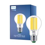 Philips MASTER LED Bulbo Ultra Efficient E27 Pera Chiara 7.3W 1535lm - 840 Bianco Freddo | Sostitutiva 100W