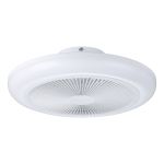 Eglo Ventilatore Da Soffitto Sayulita 1 ABS Bianca 25.3W 820lm - 827-865 Regolabile Bianca + RGB | Dimmerabile