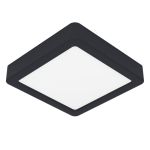 Eglo Luce da soffitto Fueva 6 Plastica Nero 7W 1100lm - 827-840-865 CCT