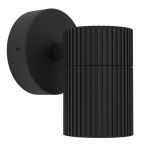 Eglo Luce Da Parete Tomelloso Esterni Aluminium Nero | Adatto per GU10