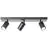 Brilliant Jello Luce da soffitto Metallo Opaco Nero 13.5W 1035lm - 830 Luce Calda -  | Incl. 3x GU10