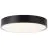 Brilliant Slimline Luce da soffitto Metallo Plastica Nero Bianca 22W 2400lm - 830 Luce Calda -  | 330mm