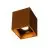 SLV Up/Down Luce Da Parete Acciaio Arrugginito Piazza 14W 548lm - 830-840 CCT | Esterni - IP65