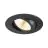 SLV New Tria 68 Faretti Aluminium Nero Il Giro 8.3W 750lm 38D - 930 Luce Calda -  | Ritaglio 68mm -  Miglior Resa Cromatica - Dimmerabile 