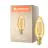 Ledvance Vintage 1906 LED E14 Candela Oro 4W 410lm - 824 Bianco Molto Caldo | Sostitua 35W