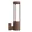 Nordlux Helix Luce Da Parete Acciaio Corten Marrone | 80mm - IP44 - Adatto per GU10
