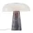 DFTP by Nordlux Lampada Da Tavolo Glossy Marmo e Vetro Grigio | 320mm - Adatto per 1x E27
