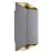 Nordlux Nico Luce Da Parete Aluminium Antracite Up & Down | IP54 - Adatto per 2x GU10
