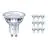 Confezione Multipack 10x Philips Corepro LED Faretti GU10 PAR16 2.7W 215lm 36D - 827 Bianco Molto Caldo | Sostitutiva 25W