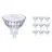 Confezione Multipack 10x Philips Master Value LED Faretti GU5.3 MR16 5.8W 490lm 36D - 940 Bianco Freddo | Miglior resa cromatica - Dimmerabile - Sostitutiva 35W