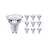 Confezione Multipack 10x Philips MASTER Value LED Faretti GU10 PAR16 3.7W 270lm 36D - 922-927 Dim To Warm | Miglior Resa Cromatica - Dimmerabile - Sostitutiva 35W