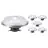 Confezione Multipack 6x Philips MASTER LED Faretti G53 AR111 10.8W 620lm 24D - 930 Luce Calda | Miglior resa cromatica - Dimmerabile - Sostitutiva 50W