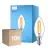 Confezione Multipack 10x Philips Corepro LED Candela E14 Filamento Chiara 6.5W 806lm - 827 Bianco Molto Caldo | Sostitutiva 60W