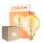 Confezione Multipack 4x Osram Vintage 1906 LED E27 Globe Filamento Goud 125mm 4W 300lm - 820 Zeer Warm Wit | Dimbaar - Vervangt 28W