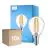 Confezione Multipack 10x Philips Corepro LED Lustre E14 Sferica Filamento Chiara 6.5W 806lm - 827 Bianco Molto Caldo | Sostitutiva 60W