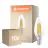 Confezione Multipack 10x Ledvance Classic LED E14 Candela Filamento Chiara 3.4W 470lm - 827 Bianco Molto Caldo | Dimmerabile - Sostitutiva 40W
