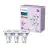 Confezione Multipack 3x Philips Faretti LED GU10 PAR16 5W 355lm 36D - 827 Bianco Molto Caldo