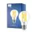 Philips Master LED E27 Pera Filamento Chiara 10.5W 1521lm - 922-927 Dim To Warm | Miglior Resa Cromatica - Dimmerabile - Sostitutiva 100W