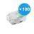 Confezione Multipack 100x Morsetto a vite Connettore | Universale | 2 Filos | 0.2-4.0MM