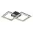 Eglo Luce da soffitto Calliera Acciaio Nero, Ottone 18.4W 2500lm - 830 Luce Calda -  | Dimmerabile