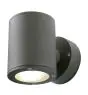 SLV Sitra Luce Da Parete Aluminium Grigio Up & Down | Luce Esternaing - IP44 - Adatto per 2x GX53