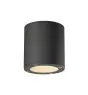 SLV Sitra Luce da soffitto Aluminium Grigio Il Giro | Esterni - IP44 - Adatto per 1x GX53 