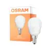 Osram Retrofit LED E14 Sferica Ghiaccio 5W 250lm - 827 Bianco Molto Caldo | RGBW - Dimmerabile - Telecomando - Sostitutiva 25W