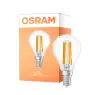 Osram Parathom Classic LED E14 Sferica Filamento Chiara 5W 470lm - 822-827 Dim to Warm | Dimmerabile - Sostitutiva 40W