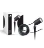 D'Lite Punta Luce Fuse Cavo Dell'Alimentazione Nero | IP65 - Adatto per 1x GU10 | incl. cable 2 Meter